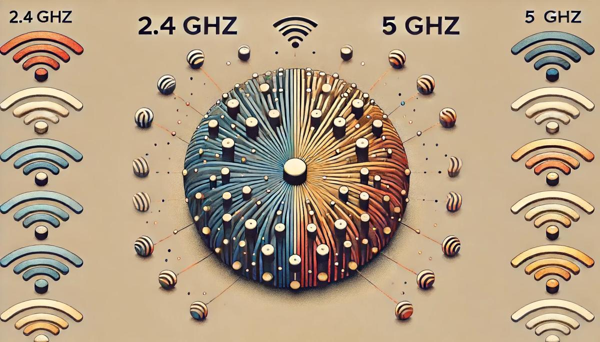 Was ist der Unterschied zwischen den Routern auf der Frequenz 2,4-GHz- und 5-GHz?